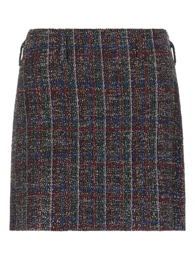 Missoni High Waist Mini Skirt With Sequin Embellishment In Multi