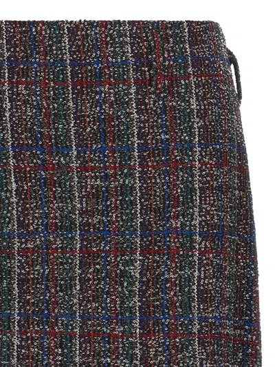 Missoni High Waist Mini Skirt With Sequin Embellishment In Multi