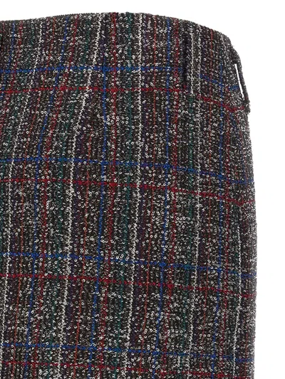 Missoni High Waist Mini Skirt With Sequin Embellishment In Multi