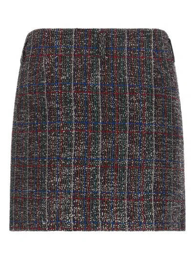 Missoni High Waist Mini Skirt With Sequin Embellishment In Multi