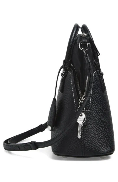Maison Margiela Mini 5ac Classique Leather Handheld Bag In Black