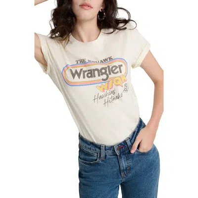 Wrangler X Stranger Things Wsqk Graphic T-shirt In White