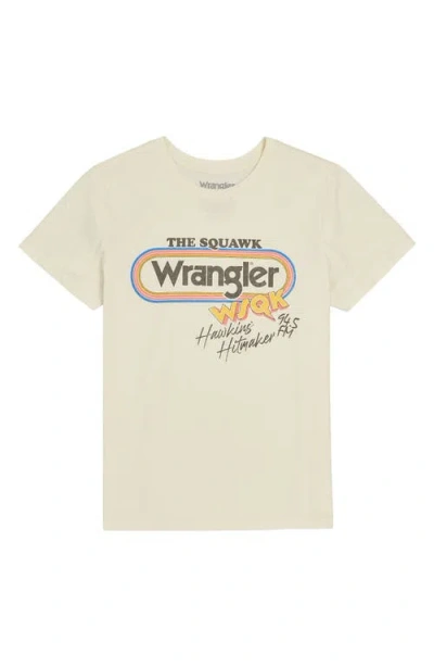Wrangler X Stranger Things Wsqk Graphic T-shirt In White