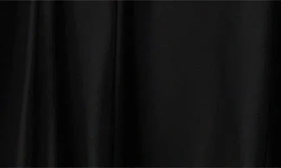 St John St. John Liquid Satin Skirt In Black