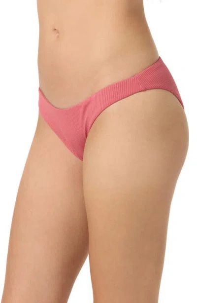 O'neill Women's Saltwater Solids Rib Rockley Bottoms In Pink