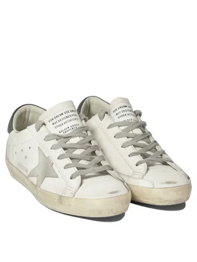 Golden Goose Deluxe Brand Women Multicolor Leather Super Star Classic Sneakers In White