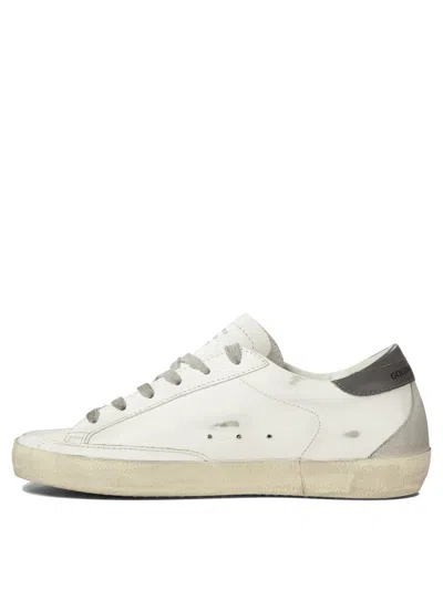 Golden Goose Deluxe Brand Women Multicolor Leather Super Star Classic Sneakers In White