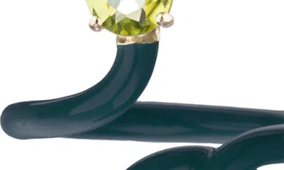 Bea Bongiasca Baby Vine Ring In Green