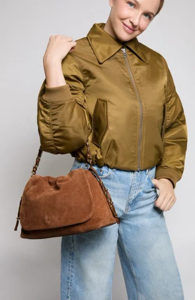 Aimee Lennon Convertible Crossbody Bag In Brown