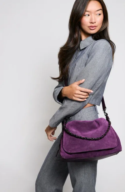 Aimee Lennon Convertible Crossbody Bag In Purple