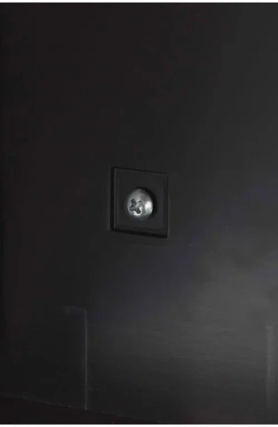 Yamazaki Wall Mounted Storage & Trash Bin In Black