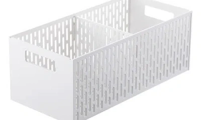 Yamazaki Stackable Vegetable Stocker In White