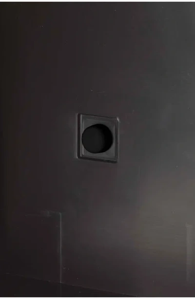 Yamazaki Wall Mounted Storage & Trash Bin In Black