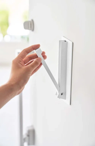 Yamazaki Magnetic Folding Hook In White