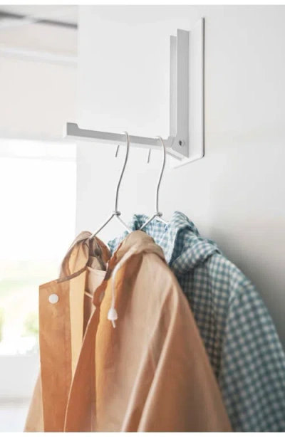 Yamazaki Magnetic Folding Hook In White