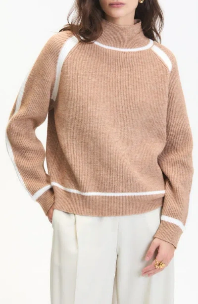 Deluc Jesse Turtleneck Sweater In Neutral