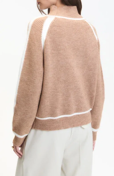 Deluc Jesse Turtleneck Sweater In Neutral