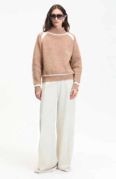 Deluc Jesse Turtleneck Sweater In Neutral
