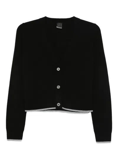 Pinko Sweaters Blacks And Greys In Black