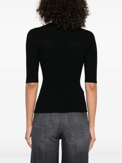 Twinset Sweaters Blacks And Greys In Black