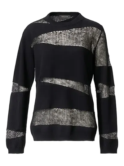 Fabiana Filippi Sweaters Blacks And Greys In Black