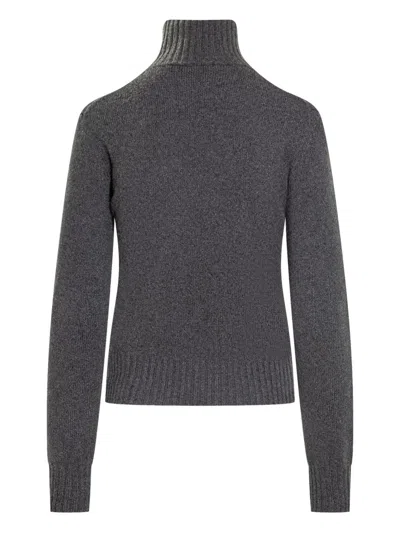 Ami Alexandre Mattiussi Sweaters Blacks And Greys In Gray
