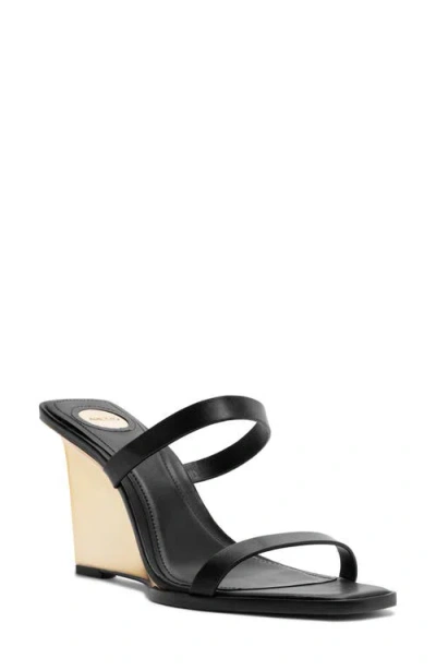 Arezzo Women's Alex Wedge Sandal In Animal Print