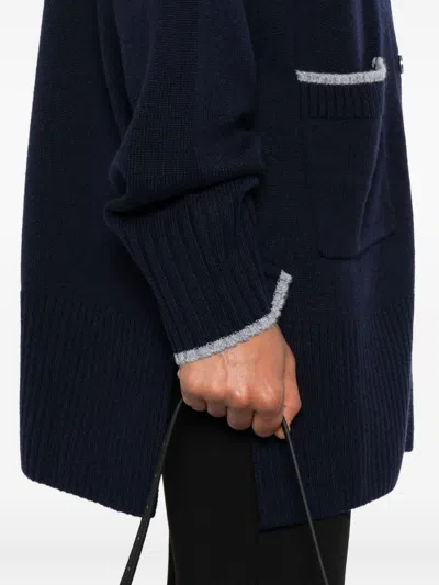 Pinko `tasmania` Cardigan In Blue