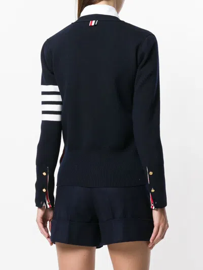 Thom Browne Sweaters Blue And Green In Blue