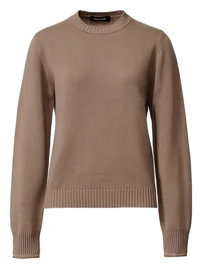 Fabiana Filippi Sweaters Corteccia In Brown