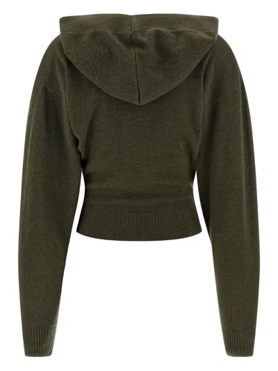 Stella Mccartney Sweaters Dark Khaki In Green