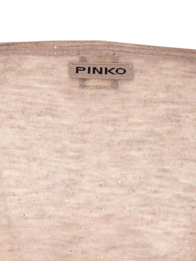 Pinko Sweaters Light And Natural In Neutral