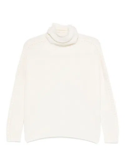 Kujiten Sweaters Light And Natural In White