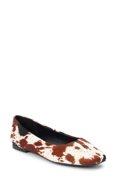 Matisse Phillip Genuine Calf Hair Ballet Flat In Multi