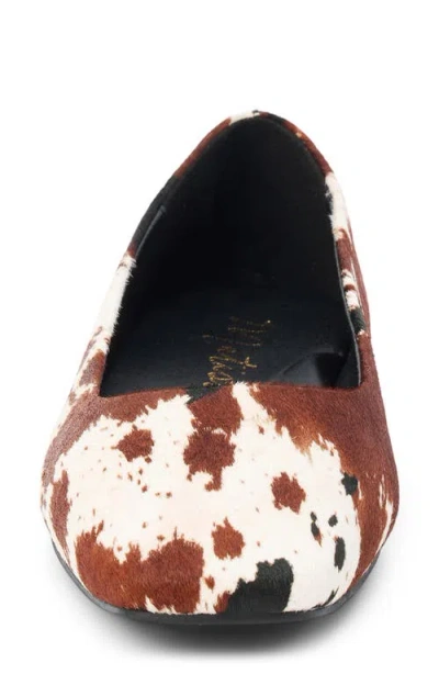 Matisse Phillip Genuine Calf Hair Ballet Flat In Multi