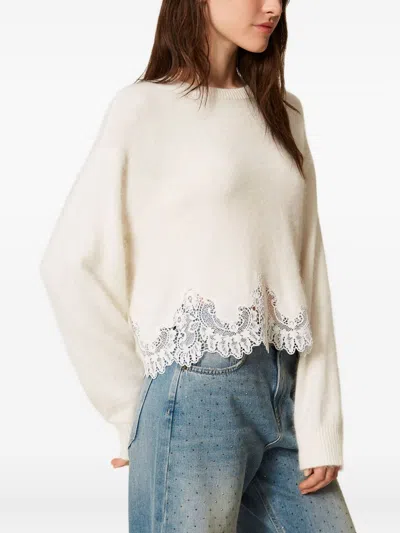 Twinset Sweaters Neve In White