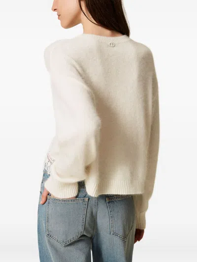 Twinset Sweaters Neve In White