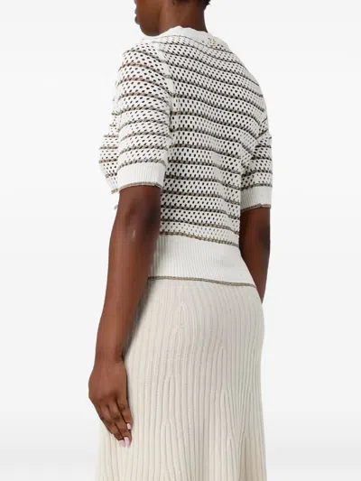 Twinset Sweaters Neve Green In Neutral