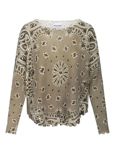 Kujiten Sweaters Pastello In Brown