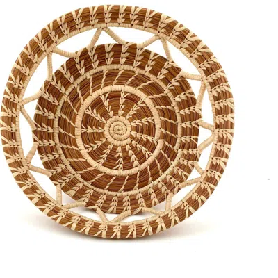 Mayan Hands Elena Basket In Brown