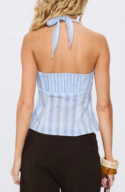 Princess Polly Isabetta Halter Top In Blue