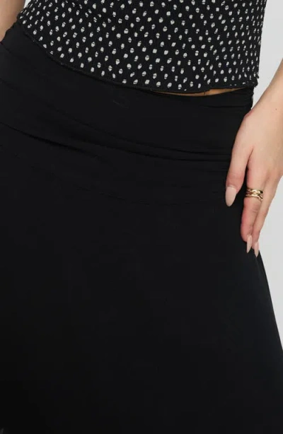 Princess Polly Evanescence Asymmetric Skirt In Blue