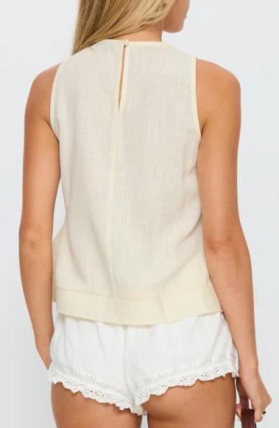 Princess Polly Lavish Pintuck Sleeveless Top In Gray