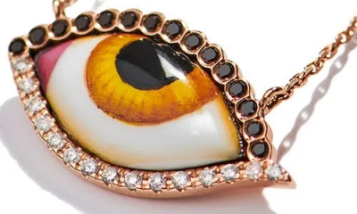 Lito Petit Ambre Necklace In Orange