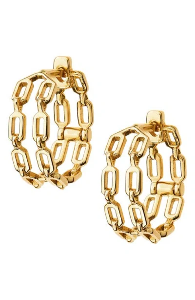 Lito 14k Gold Small Hoop Earrings In Gold