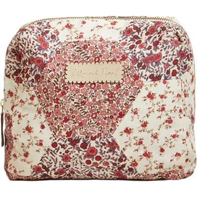 Lily And Lionel London Print Wash Bag In Multi