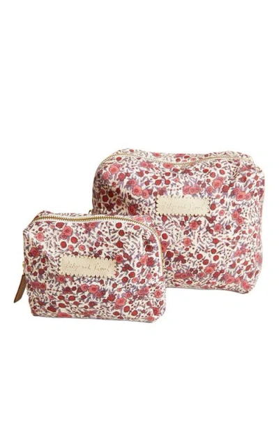 Lily And Lionel London Print Wash Bag In Multi