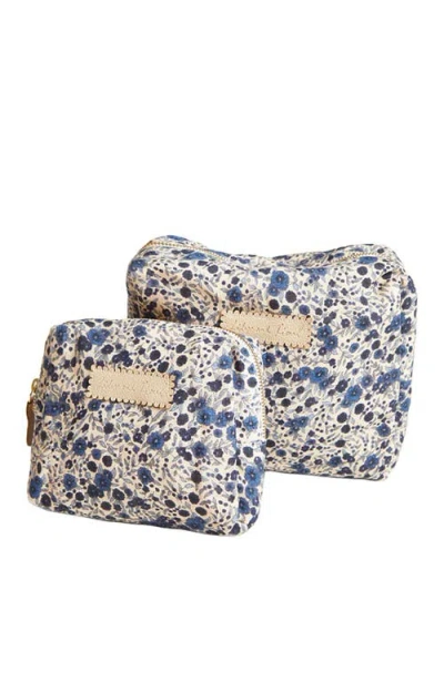 Lily And Lionel London Print Wash Bag In Multi