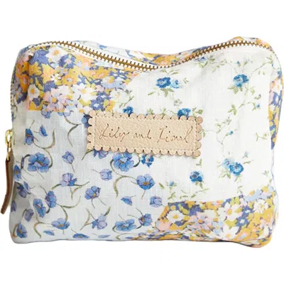 Lily And Lionel London Print Wash Bag In Multi