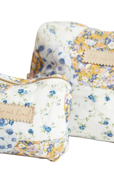 Lily And Lionel London Print Wash Bag In Multi
